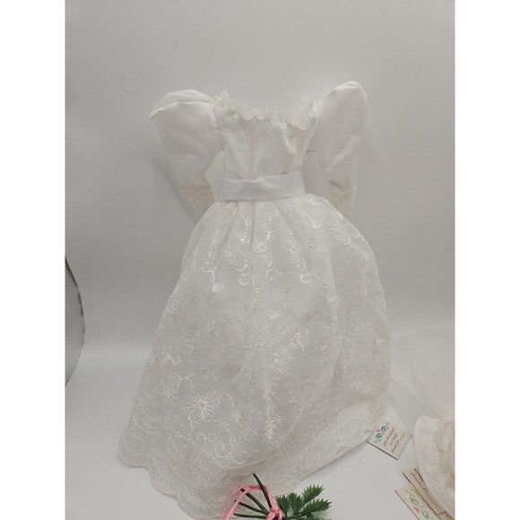 Vintage Barbie Romantic Wedding Dress and Veil 1986 #3102 Bridal Gown Bride - Picture 2 of 16